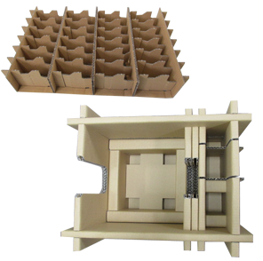 ダンボール緩衝材 仕切枠
