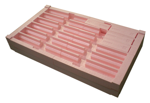 緩衝材(特殊加工品)金型成形品・プロファイル加工